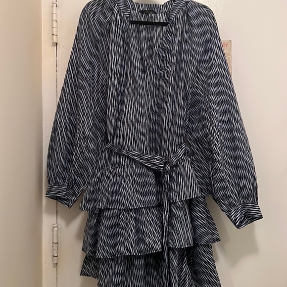 Tired Mini Ruffle Dress - Picture 1 of 3